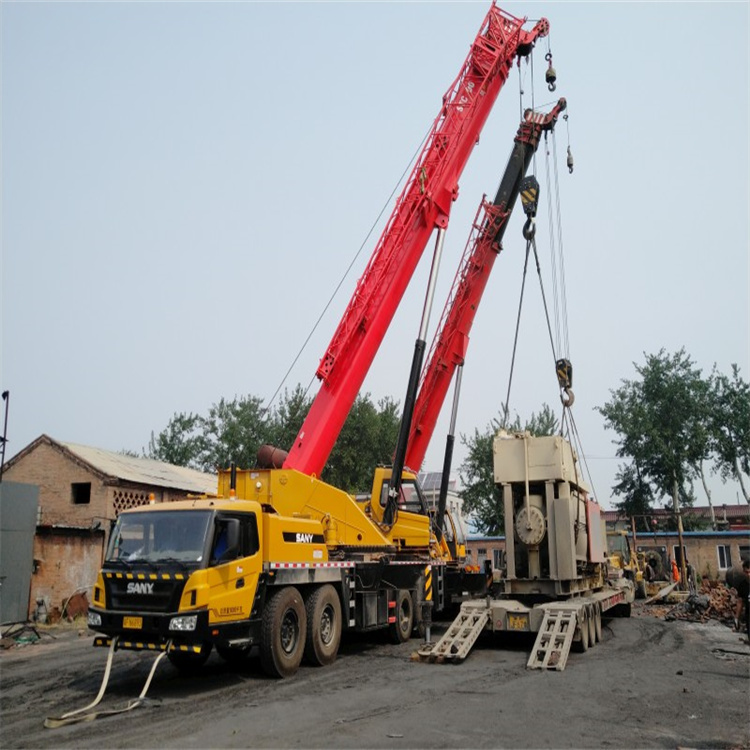 莒县附近大吊车出租|工地吊装设备租赁